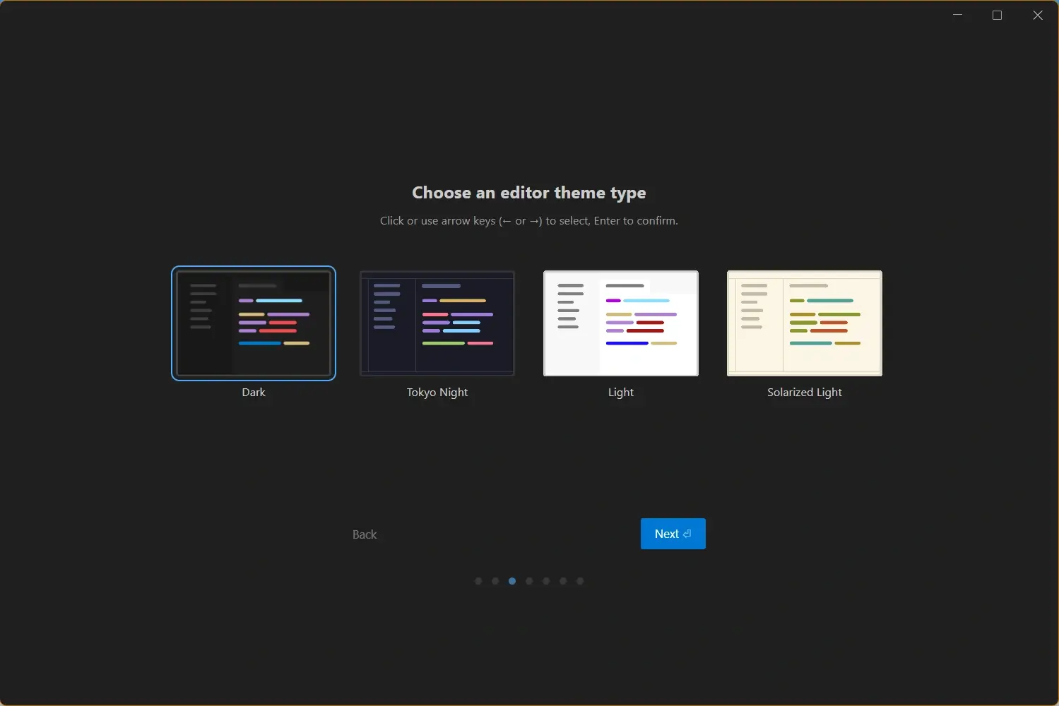 Antigravity IDE download - Choose editor theme and customize interface